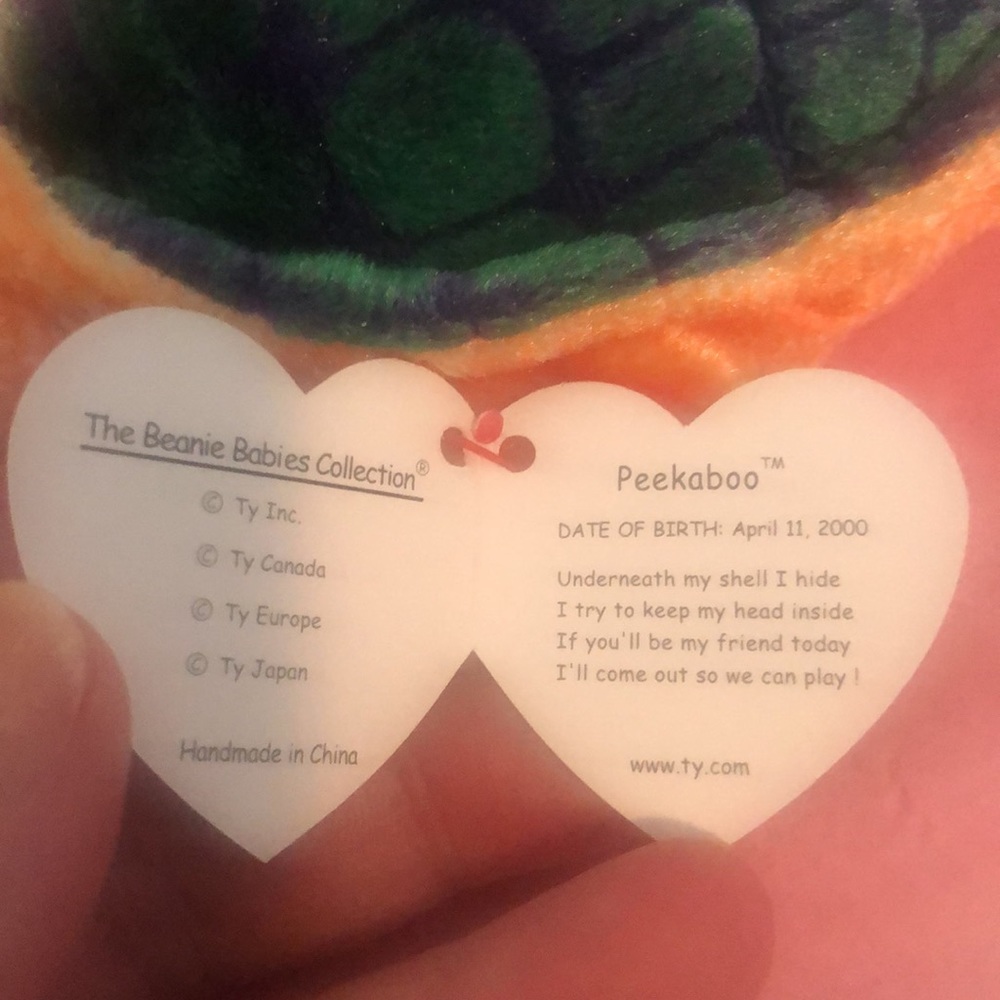 Beanie Baby PEEKABOO - Picture 7 of 7